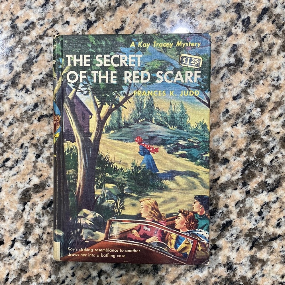 A Kay Tracey Mystery The Secret Of The Red Scarf Vintage Book Mystery